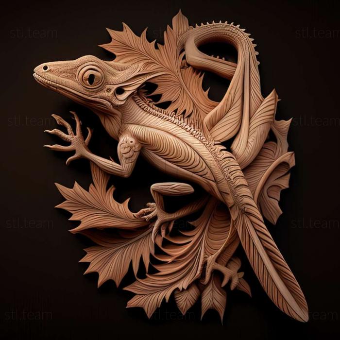 3D модель Rhacodactylus sarasinorum (STL)